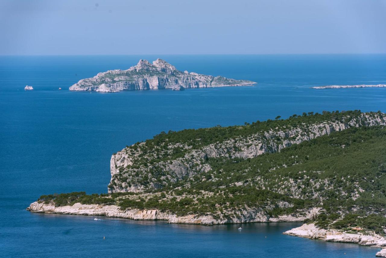 Superbe T2 Dans Villa Entre Calanques Et Colline Марсель Екстер'єр фото